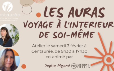 Les auras, conférence, soins et atelier