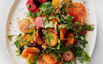 Carpaccio betteraves et oranges